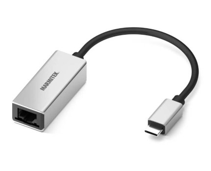 Adaptor-cablu USB-C la Ethernet (RJ45), 08373 Marmitek