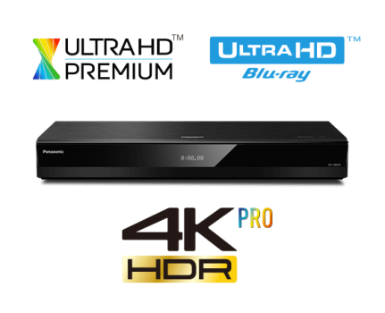 Player Blu-ray Panasonic DP-UB820, Ultra HD, procesor de inalta precizie Chroma 4K