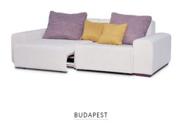 Canapea premium motorizat pentru Home Cinema BUDAPEST, culori si accesorii customizabile