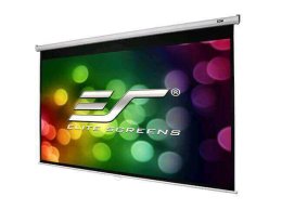 Ecran proiectie perete/tavan ELITESCREENS M135XWH, marime vizibila 300 cm x 168 cm, Format 16:9