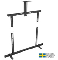 Suport universal Multibrackets 2876 pentru Soundbar si camera, inaltime ajustabila, max. 10 kg, negru