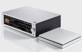 Streamer cu DAC ROSE RS150B Silver + CD Player Rose RSA780E