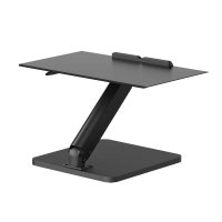 Statie lucru de masa Sit-Stand pentru laptop Blackmount DWS36-01, 500x340x105~325mm, max.5 kg, negru