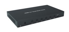 Switch HDMI Seamless, Multiviewer 4x1 Evoconnect HDS-841MV2, 1080P@60Hz, 5 moduri de afisare, cu telecomanda