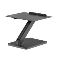 Statie lucru de masa Sit-Stand pentru laptop Blackmount DWS36-02, 390x340x105~325mm, max.5 kg, negru