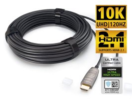 Cablu HDMI 2.1 prin fibra optica, 8K/10K, 15m, 009245015, Inakustik