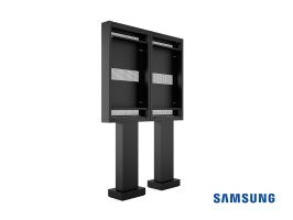 Totem Outdoor Pro Dual pentru Samsung OH55F/B/A-S, Multibrackets MB-6597, 55", max.63kg/stand, antifurt, negru