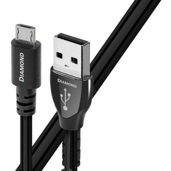 Cablu AudioQuest Diamond USB 2.0 A - USB Micro, 0.75m