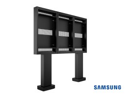Totem Outdoor Pro Triple pentru Samsung OH55F/B/A-S, Multibrackets MB-6603, 55", max.63kg/stand, antifurt, negru