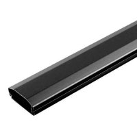 Plinta mascare cabluri Aluminiu Blackmount CC09-110, 1100 x 60 x 20mm (WxLxD), Negru