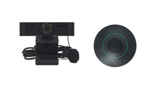 Pachet videoconferinta cu J1702C ROCWARE Edition si Eacome POD3 Speakerphone, USB, Bluetooth