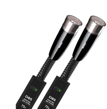 Cablu audio 2XLR - 2XLR AudioQuest Wind, 0.75m, 100% PSS, DBS 72V inclus