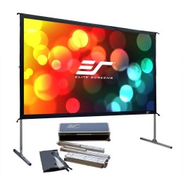 Ecran proiectie, de podea, 406,4 x 304,8 cm, EliteScreens QuickStand Q200V1, Format 4:3