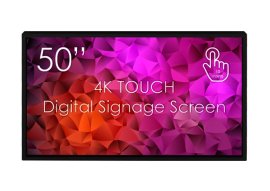 RESIGILAT Display LED 50" cu touch 4K 24/7 Profesional SWEDX SDST50K8-02