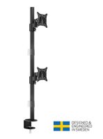 Suport de masa pentru 2 monitoare Multibrackets MB-5877, 15"-30", maxim 8 Kg / monitor