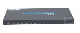 Multiplicator / Splitter HDMI2.0 4K EvoConnect B18IH 1x8 Splitter, support 3D 4k@60Hz YUV 4:4:4, EDID, HDR, HDCP2.2