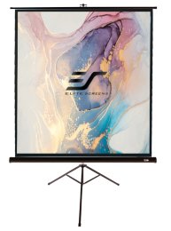 Ecran proiectie portabil cu trepied, 178 x 178 cm, EliteScreens Tripod T99UWS1, format 1:1