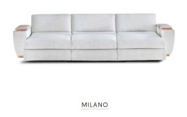 Canapea premium motorizat pentru Home Cinema MILANO, culori si accesorii customizabile