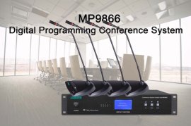 Sistem audioconferinta digital DSPPA MP9866 + 11 microfoane