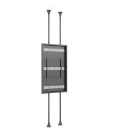 Carcasa de Interior pentru LCD, tavan-la-podea Multibrackets MB-5735, diagonale 75", max.50 kg, negru