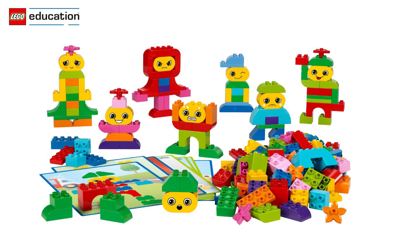 45018 LEGO® Build Me "Emotions" set, 3-5 ani