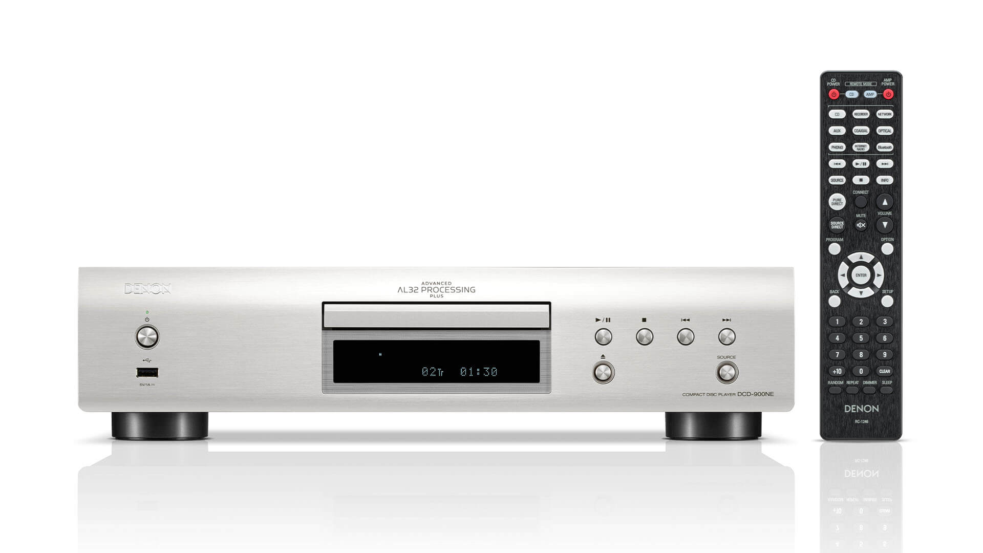 CD Player Denon DCD-900NE, Premium Silver