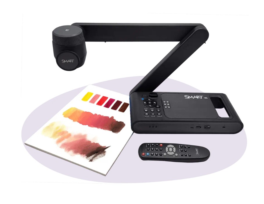 2-in-1 Camera 4K UHD portabila pentru documente si webcam, SMART SDC650
