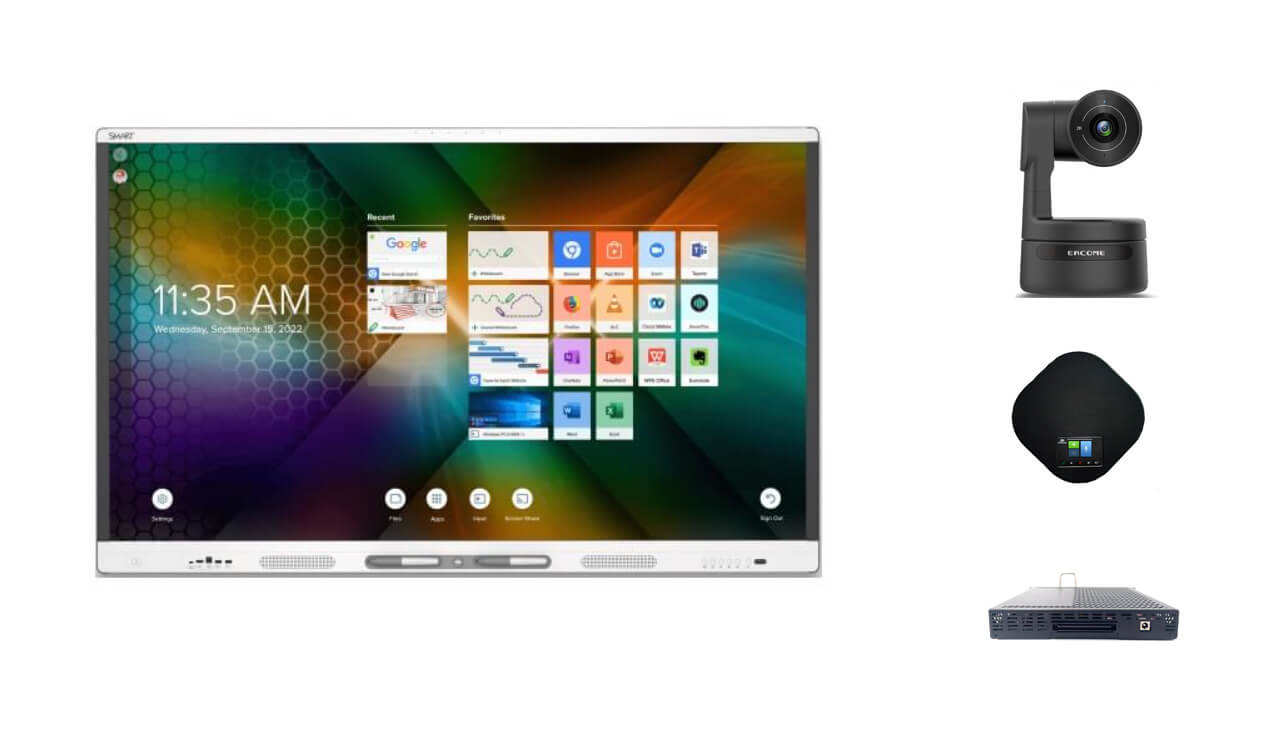 Solutie Videoconferita All-in-One cu display Smart MX265-V4 cu OPS si camera PTZ